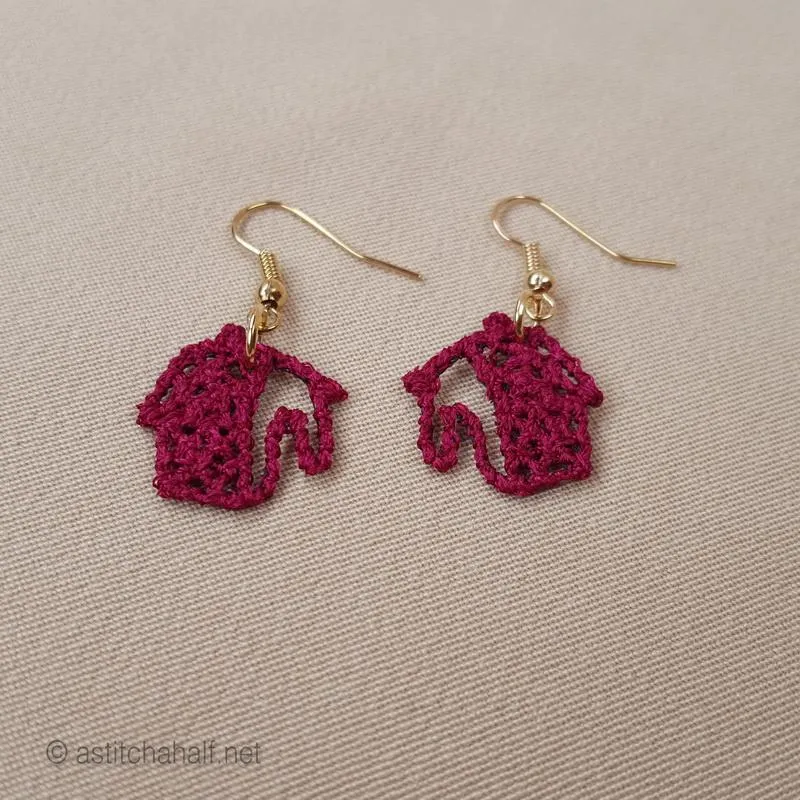 Origami Freestanding Lace Earrings Combo