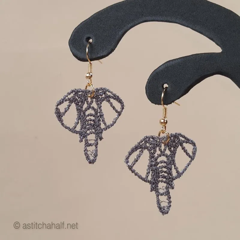 Origami Freestanding Lace Earrings Combo