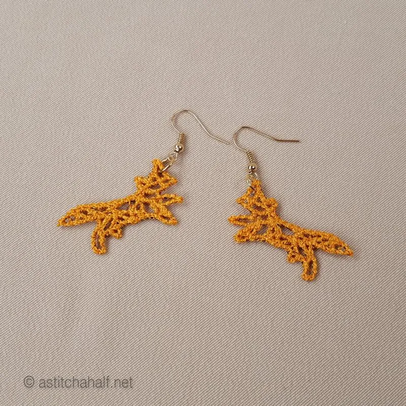 Origami Freestanding Lace Earrings Combo