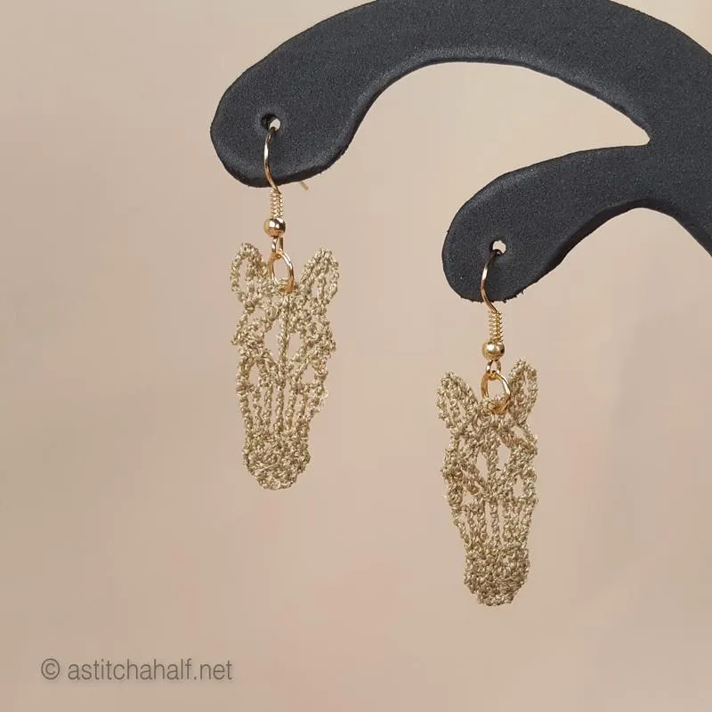 Origami Freestanding Lace Earrings Combo