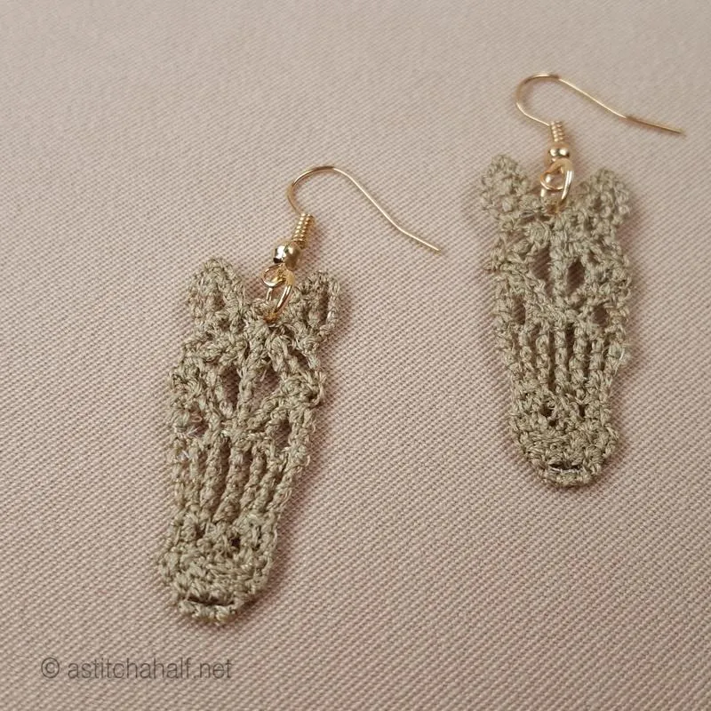Origami Freestanding Lace Earrings Combo