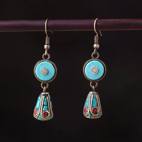 original design unique minority retro style earrings female non pierced temperament Earrings design sense Earrings