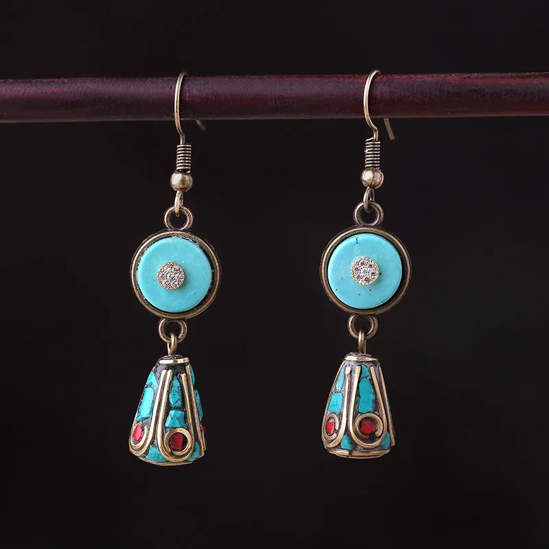 original design unique minority retro style earrings female non pierced temperament Earrings design sense Earrings