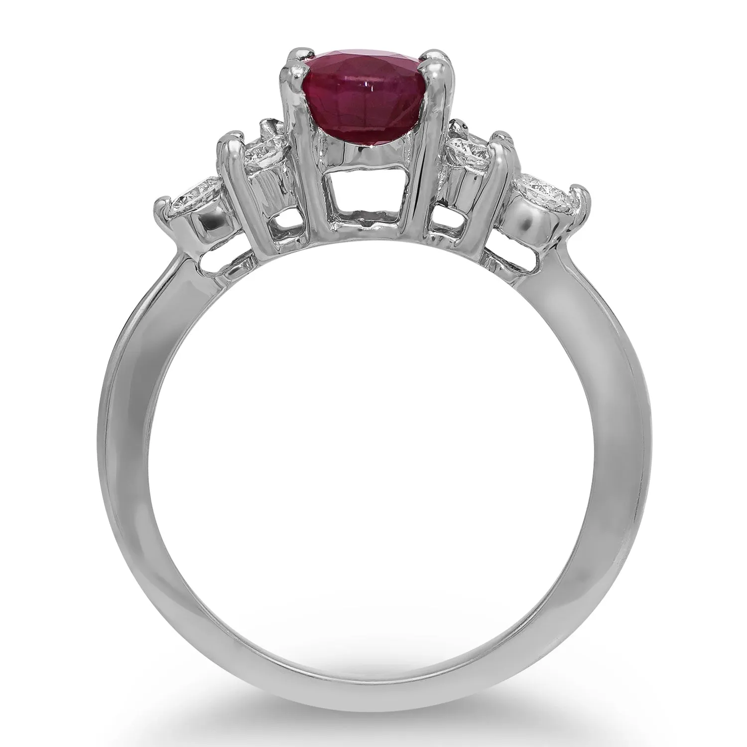 Oval Ruby Ring