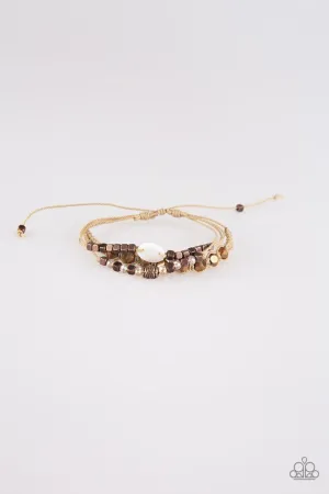 Paparazzi Bracelet ~ Trendy Tourist - Copper