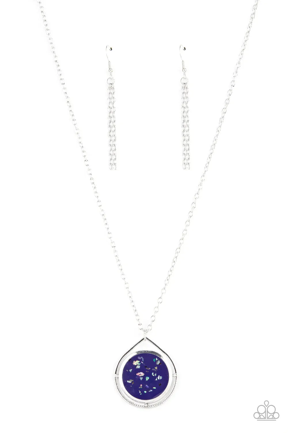 Paparazzi Necklace ~ Pacific Periscope - Purple