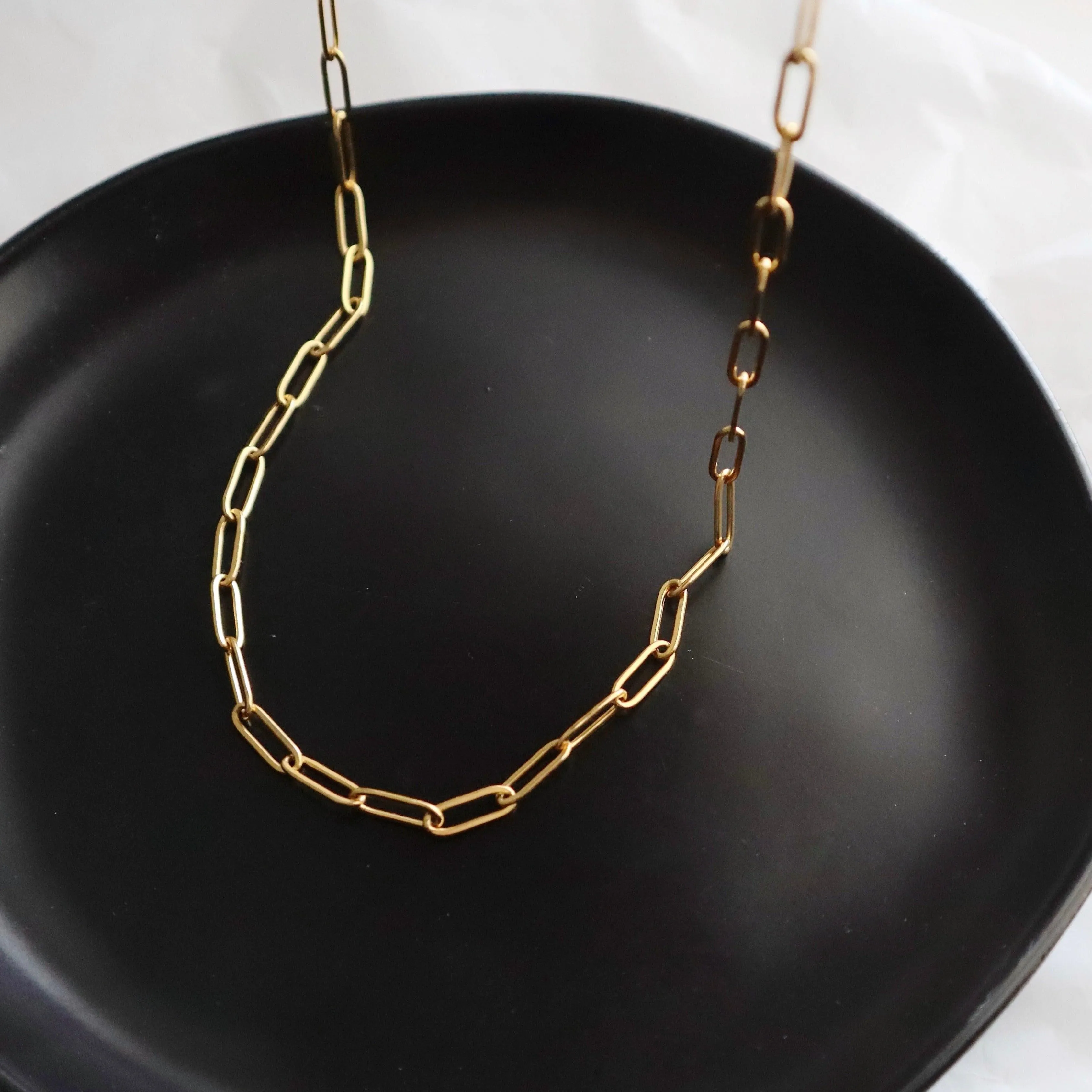 Paperclip Chain by JESSA JEWELRY
