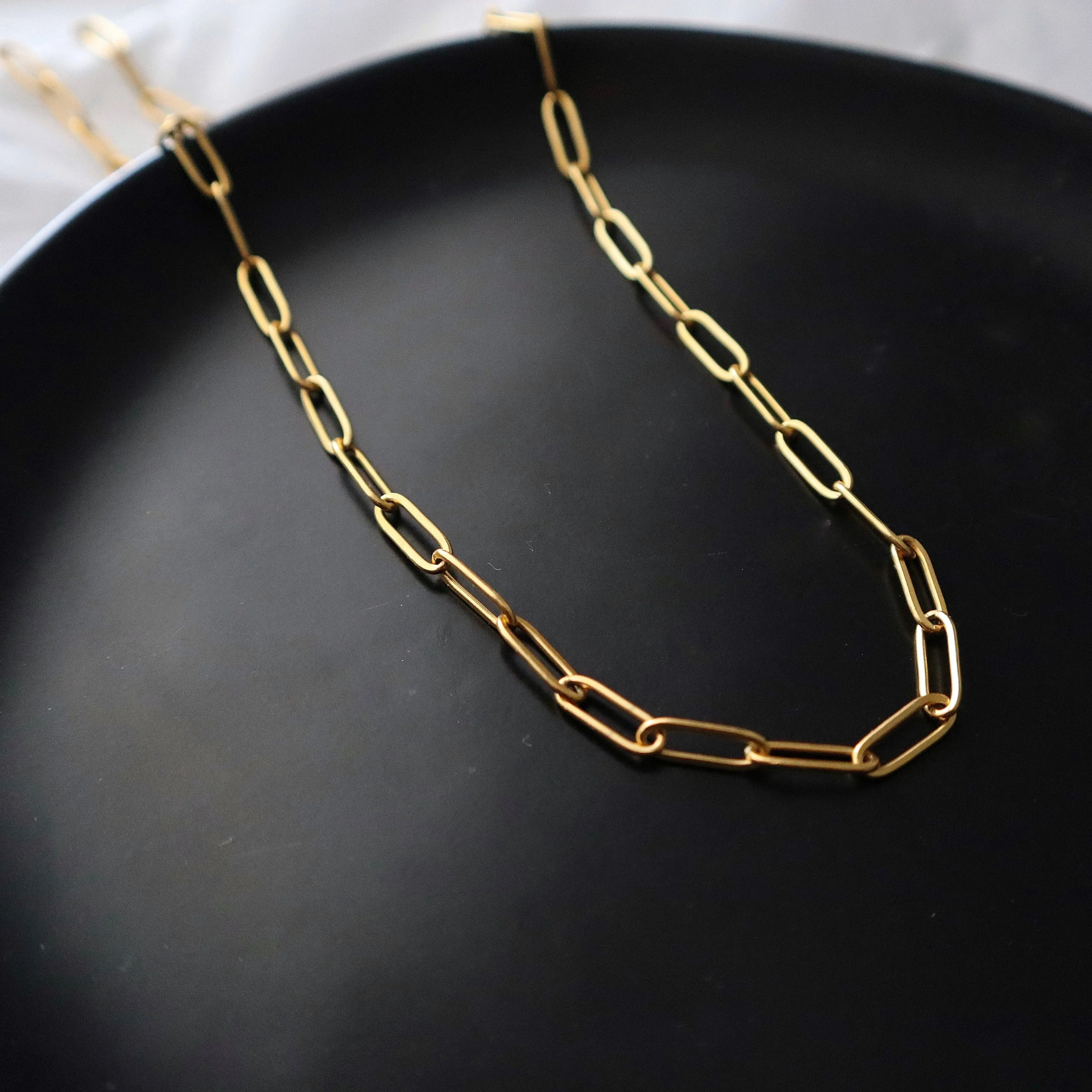 Paperclip Chain by JESSA JEWELRY
