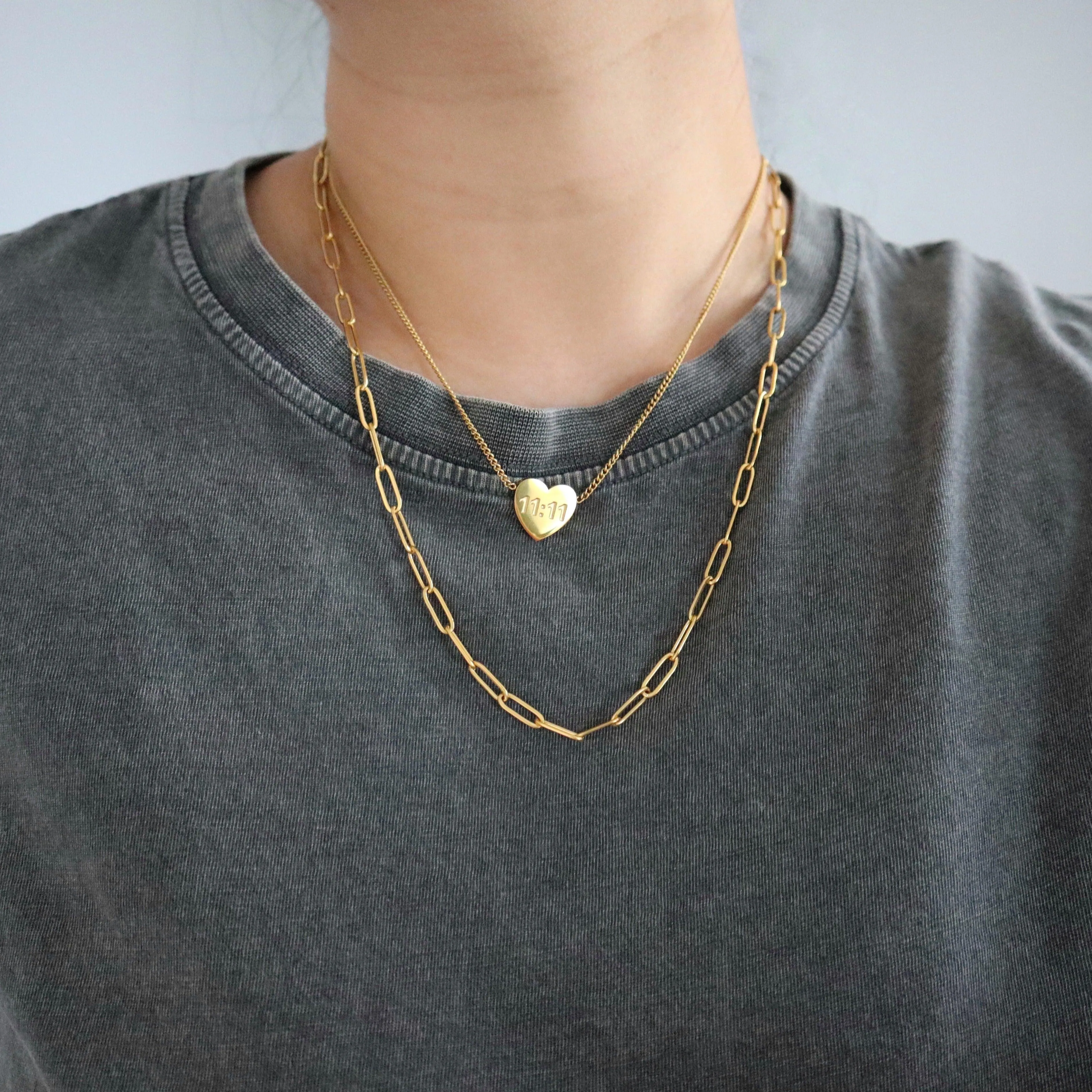 Paperclip Chain by JESSA JEWELRY