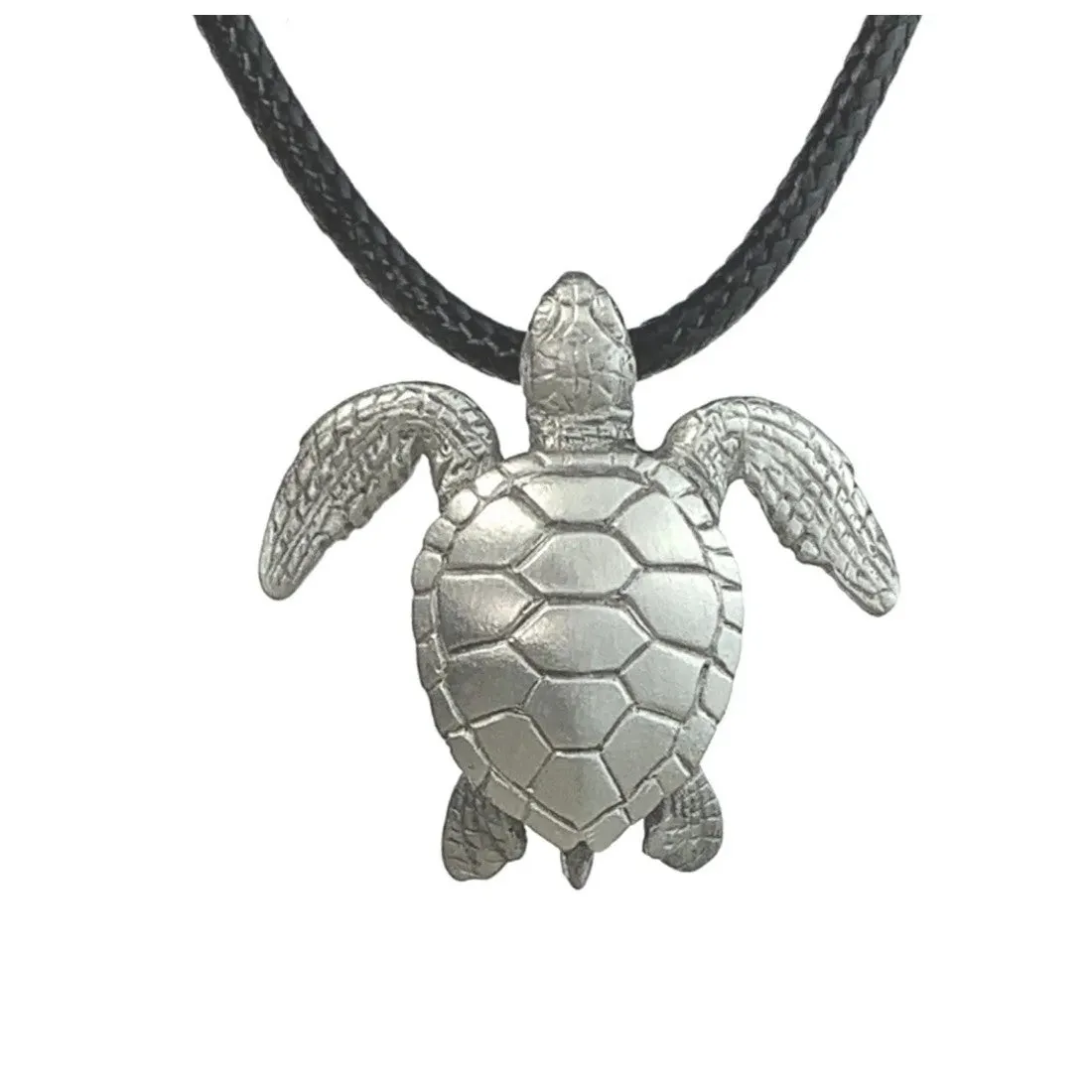 Pewter Ocean Theme Scuba Dive Hand Crafted Pendants on 18" Braided cord