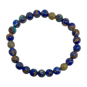 Portillo Men's Beaded Stone Bracelet