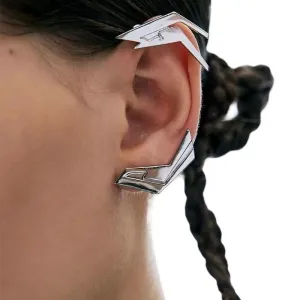 Punk Mechanical Copper Ear Cuff – Unique Left Ear