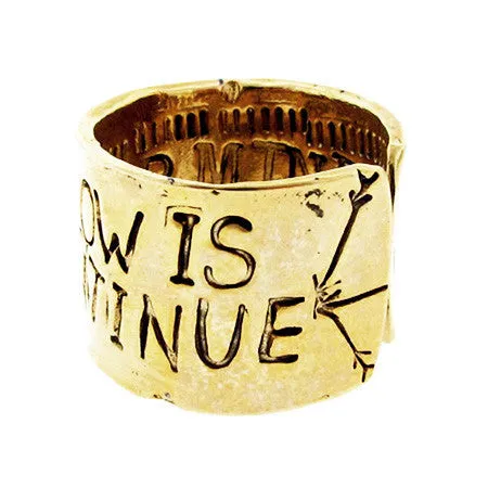 "What You Allow Is What Will Continue' Ring