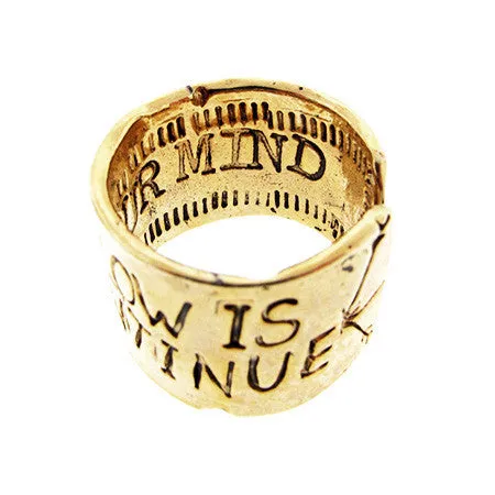 "What You Allow Is What Will Continue' Ring