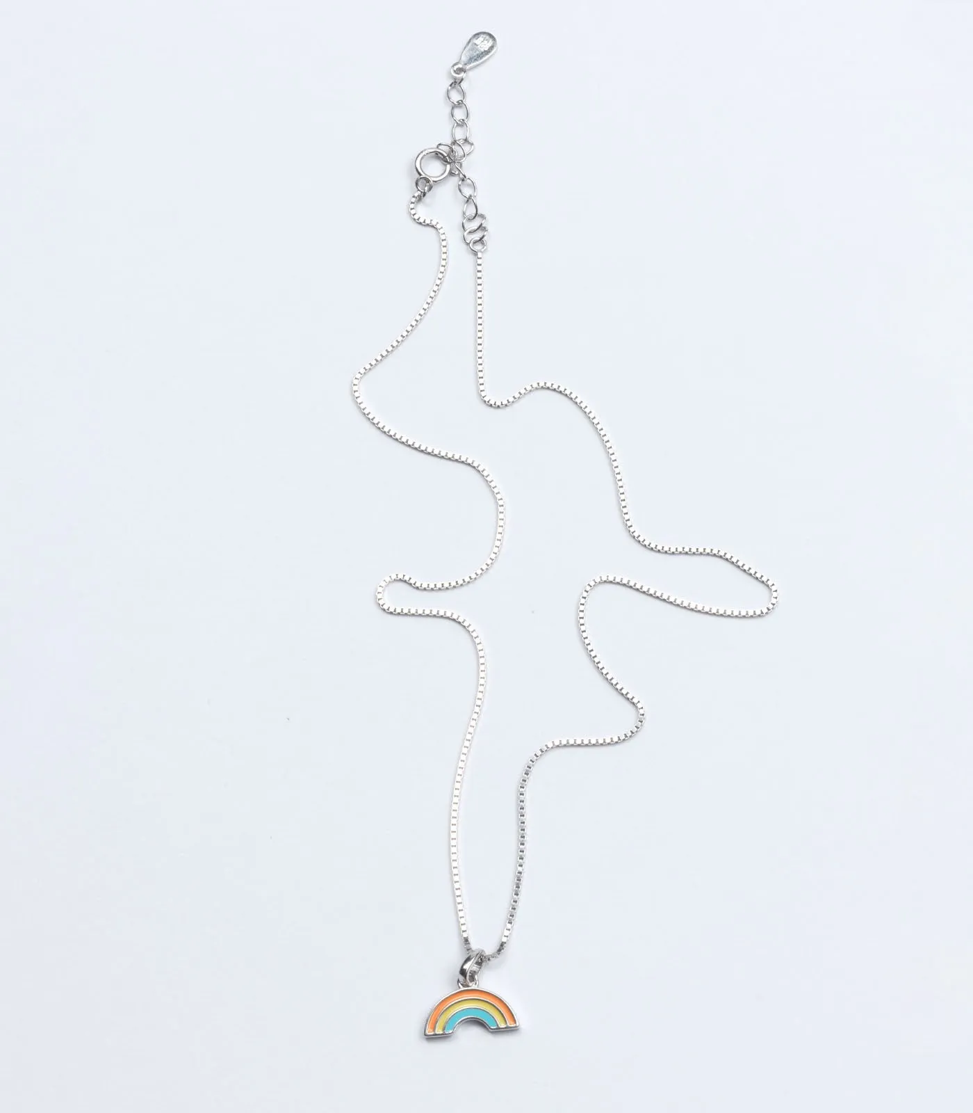 Rainbow Necklace (Silver)