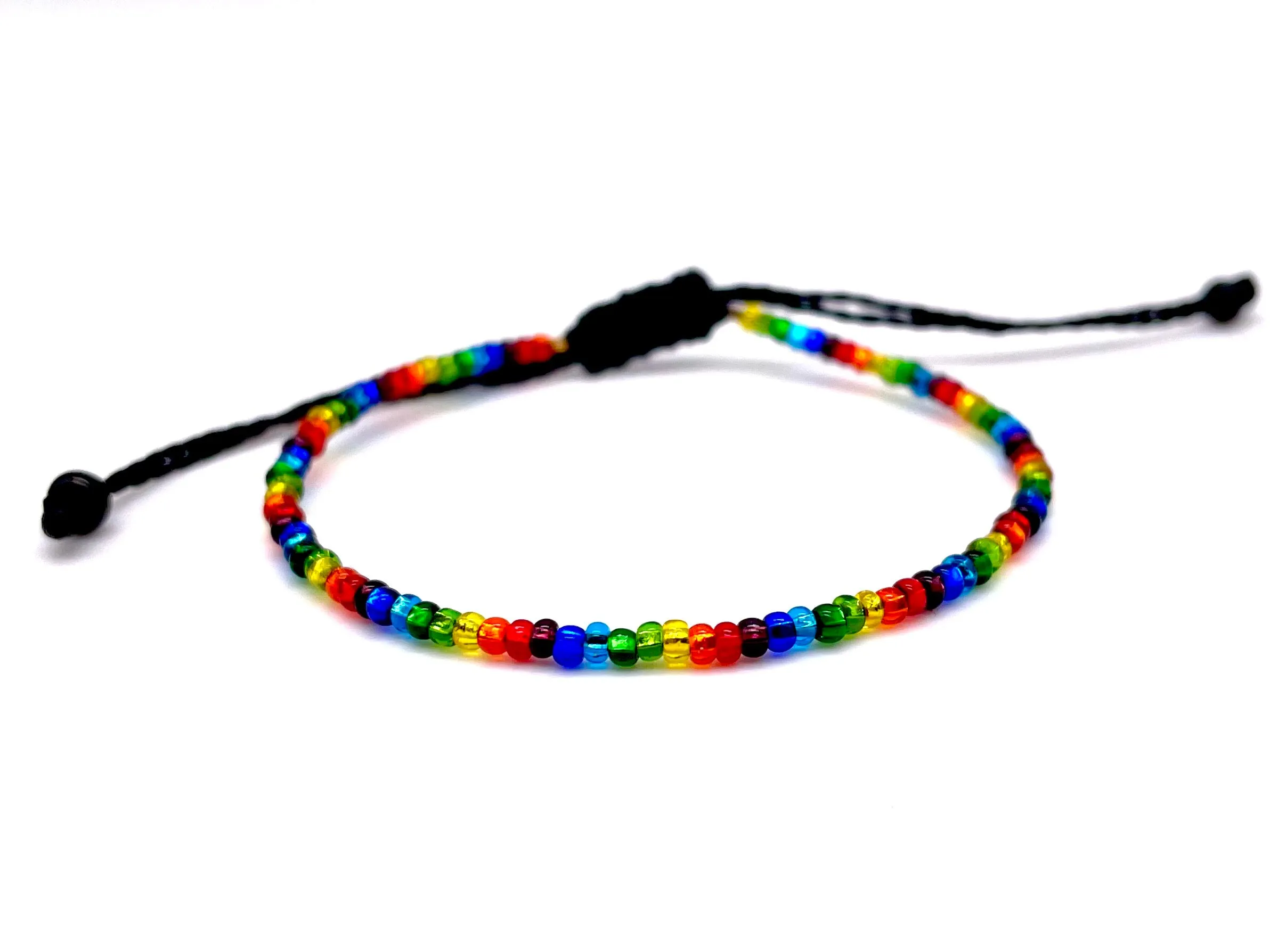 Rainbow Ombre Adjustable Bracelet