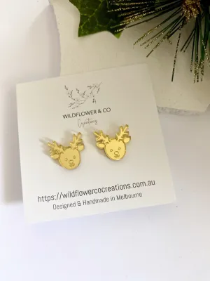 Reindeer Studs