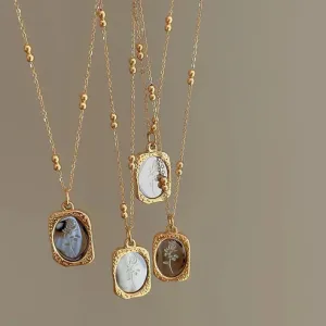 Rose Medallion Pendant