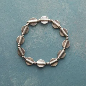 Silver Saucer Bracelet