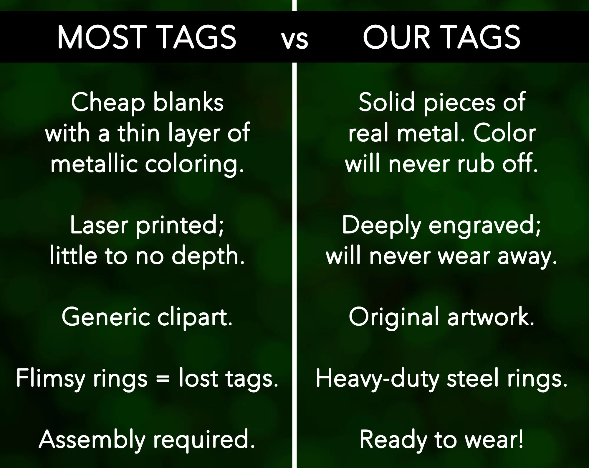 Simple Dog Tag