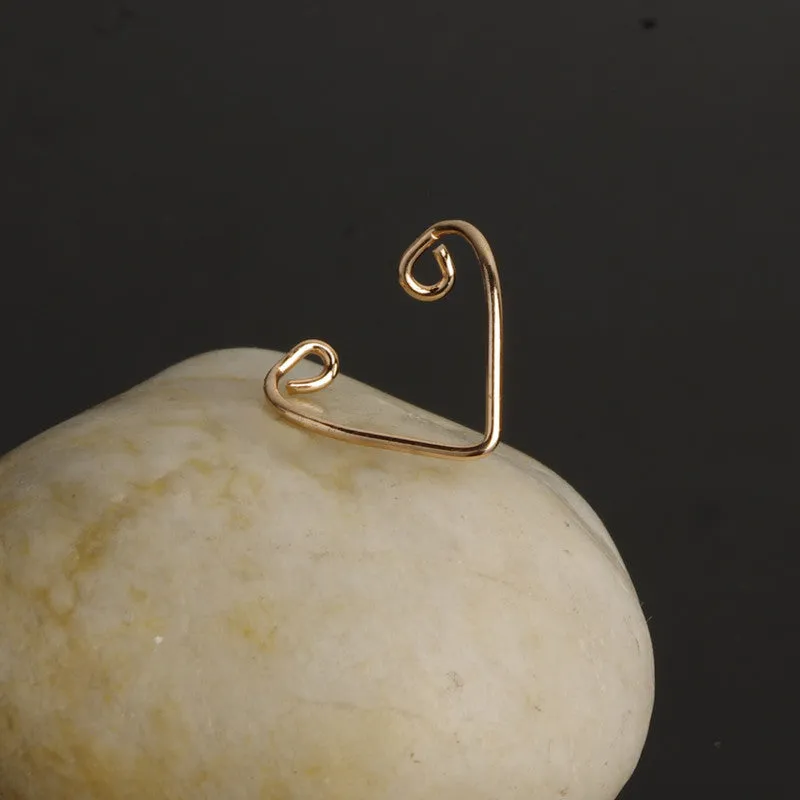 Simple Handmade V Shape Foot Ring