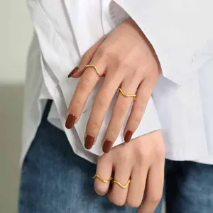 Simple Wavey Ring