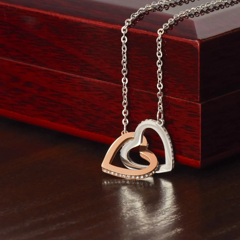 Sisters Heart Necklace