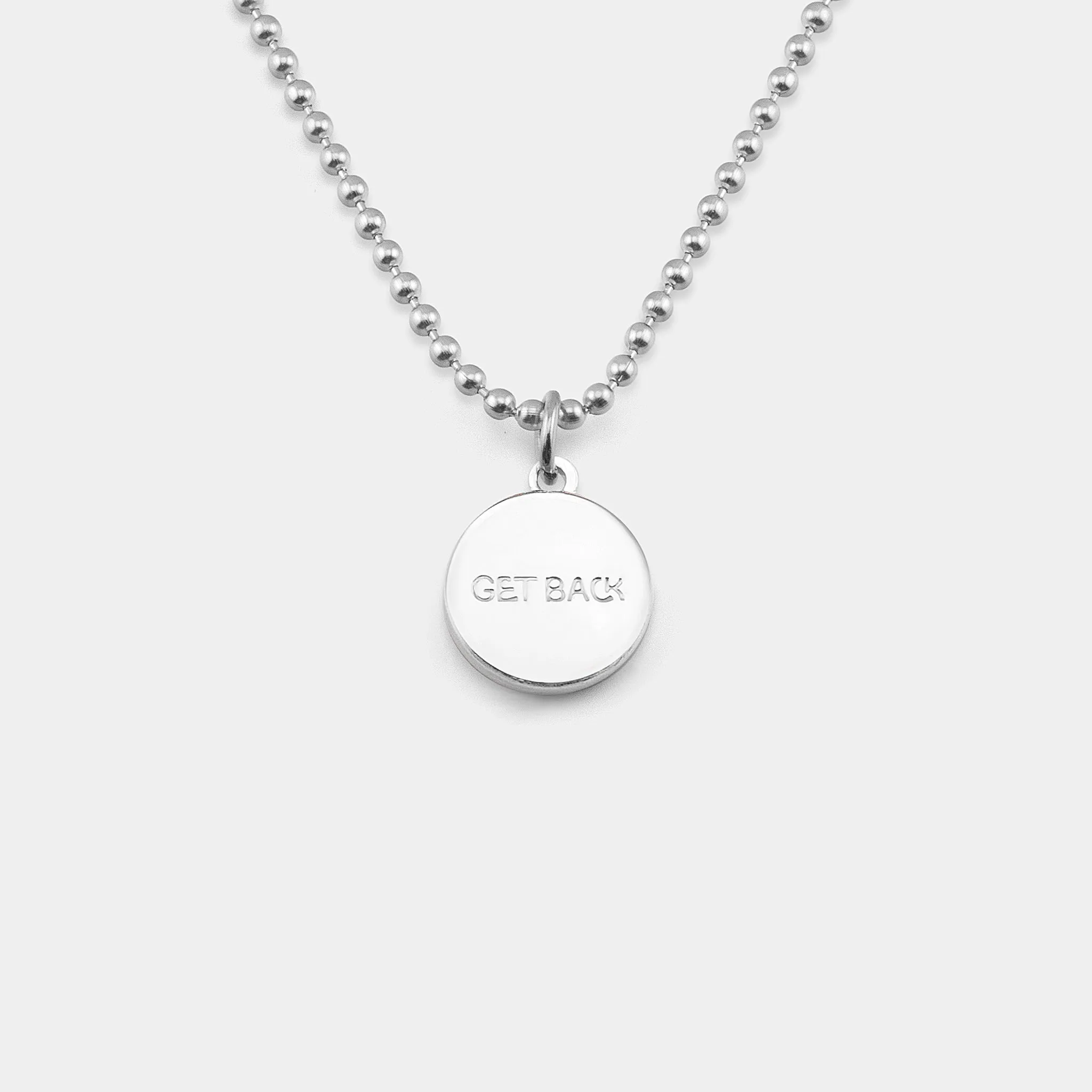 Small - Silver / Petal
