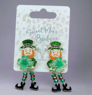 St Patrick's Day Earrings