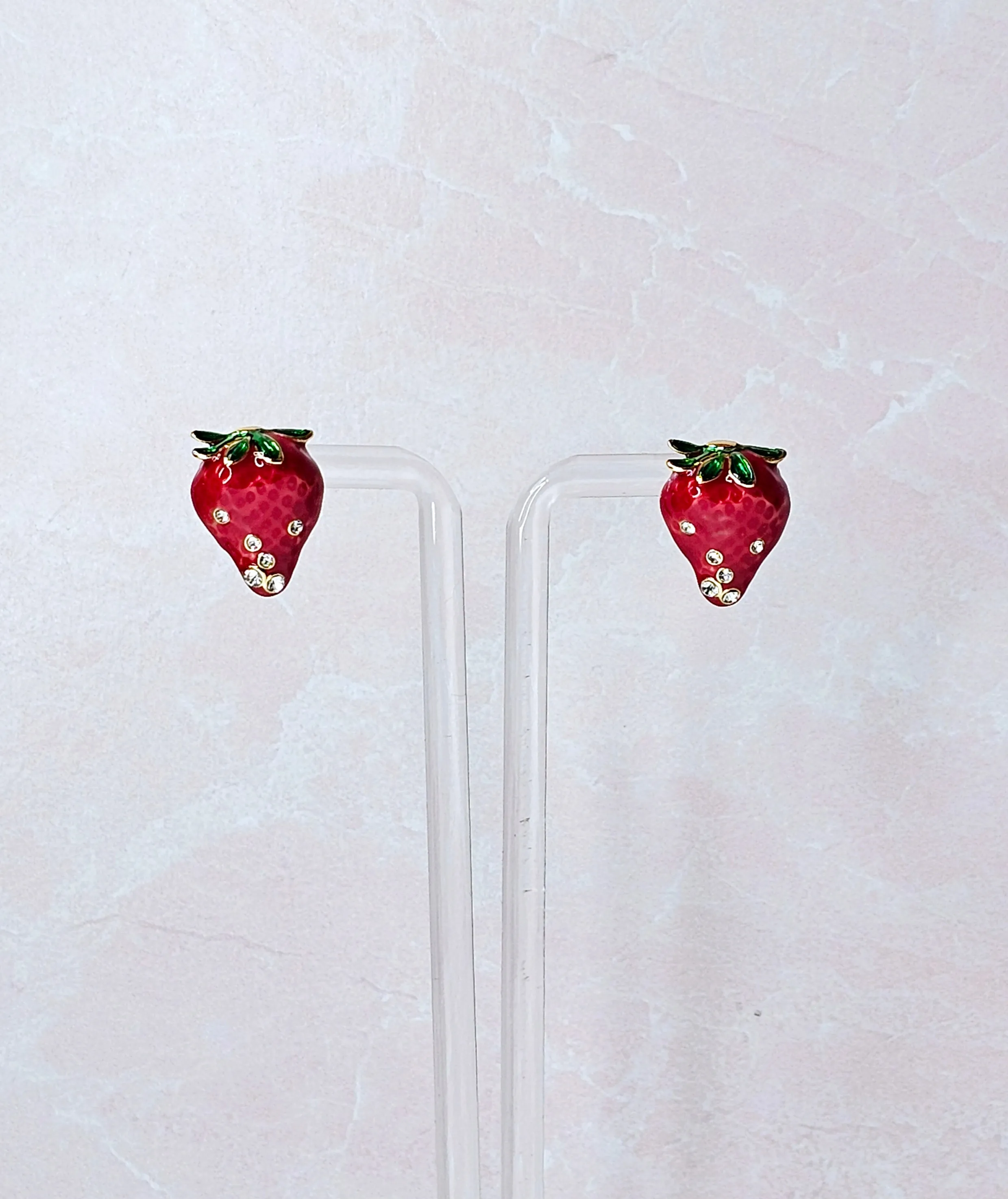 Strawberry Fizz Earrings