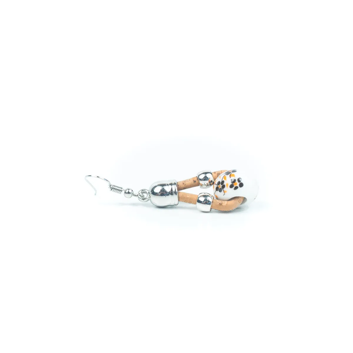 Stylish cork cord earrings ER-162-MIX-5