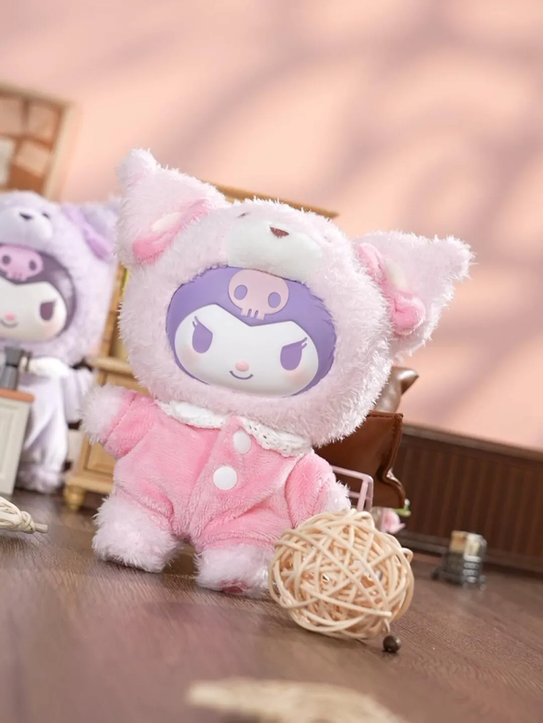 Sweet Kuro with Bear Doll Plush Pendants