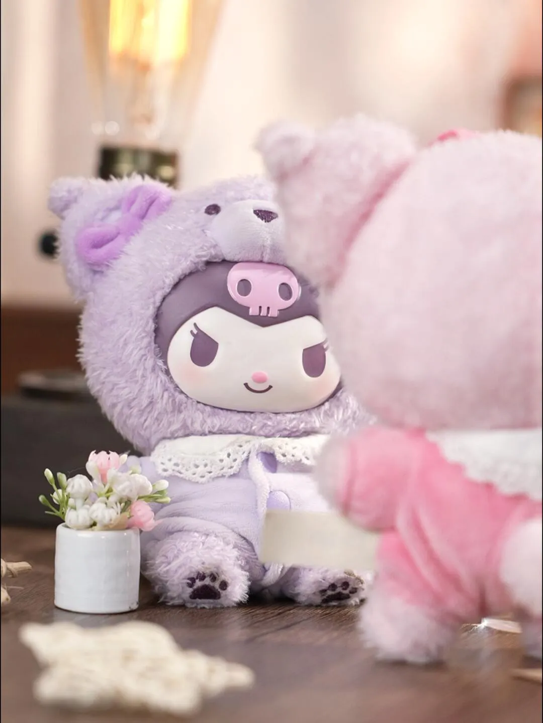 Sweet Kuro with Bear Doll Plush Pendants