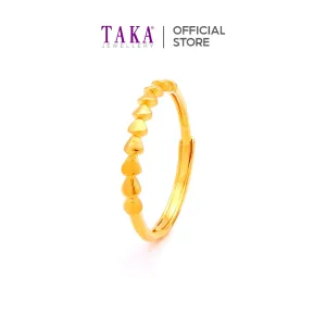 TAKA Jewellery 999 Pure Gold 5G Ring