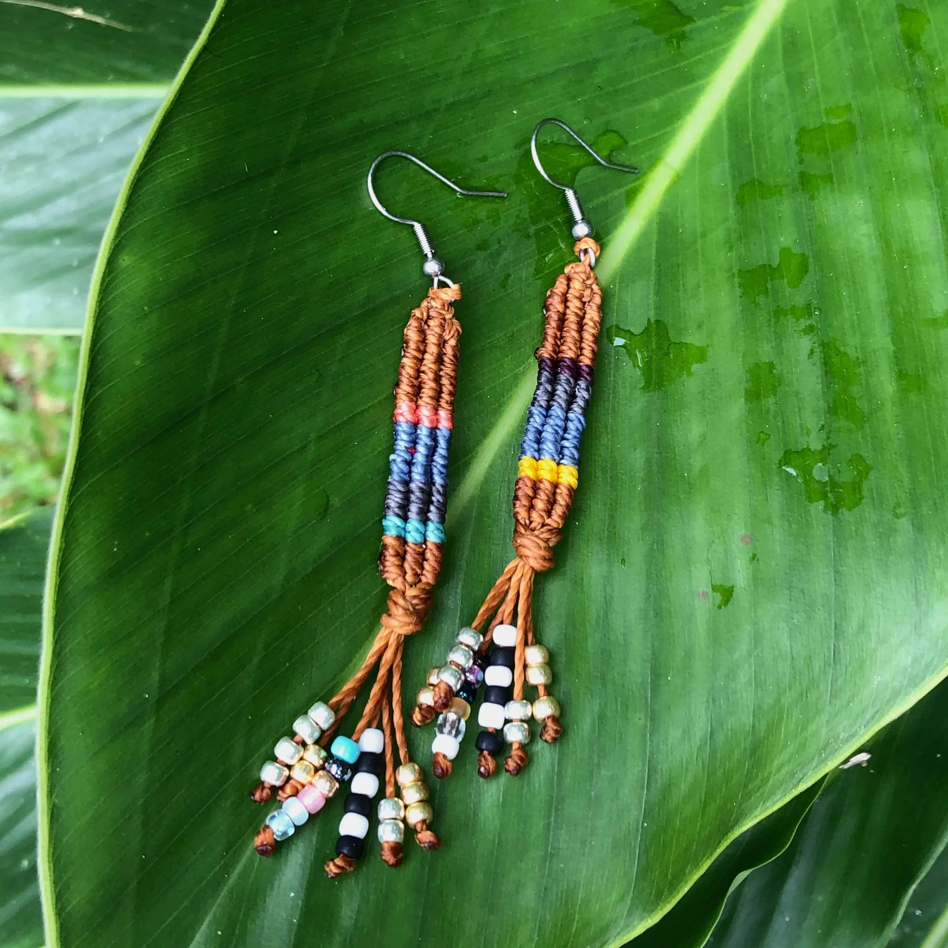 Tamarindo Upcycled Earrings - Unique to you!