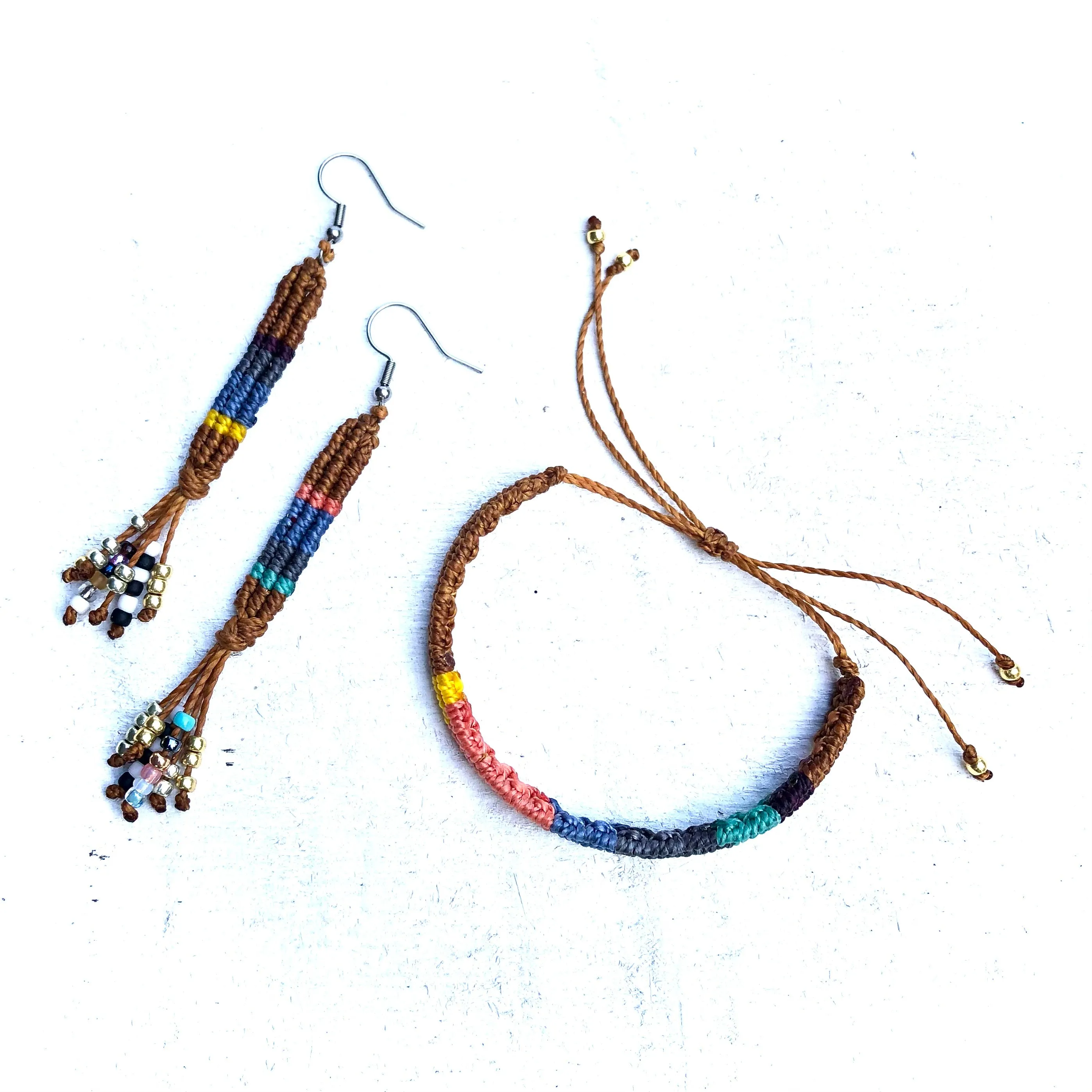 Tamarindo Upcycled Earrings - Unique to you!