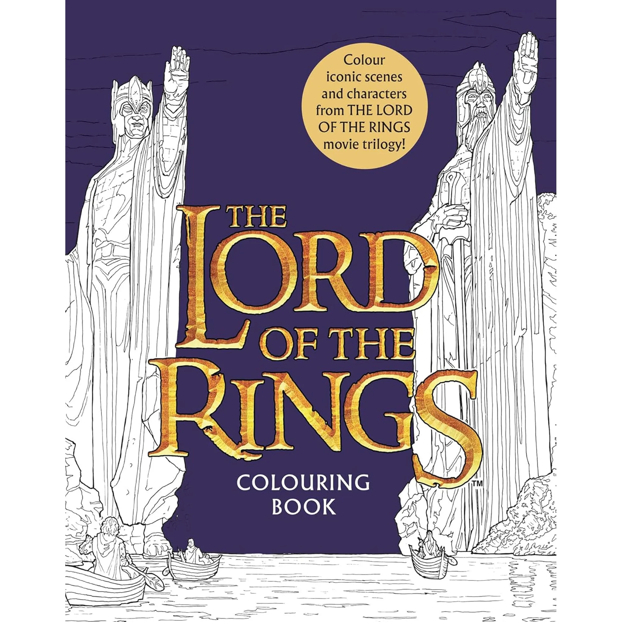 The Lord of the Rings Movie Trilogy Colouring Book: Official and Authorised