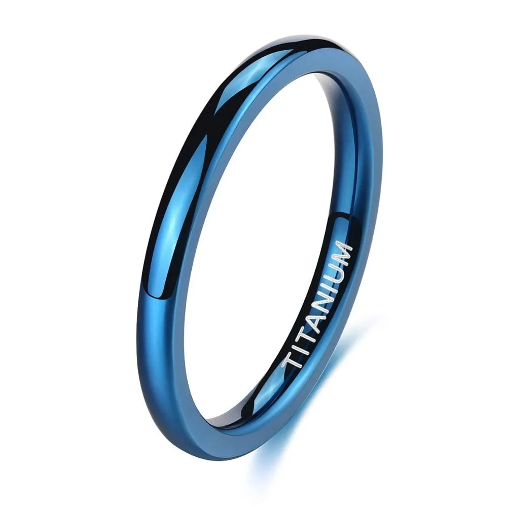 Thin & Simple Titanium Ring