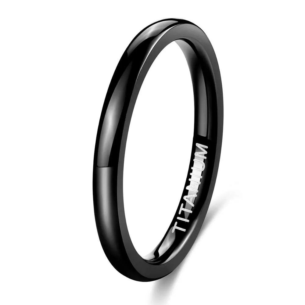 Thin & Simple Titanium Ring