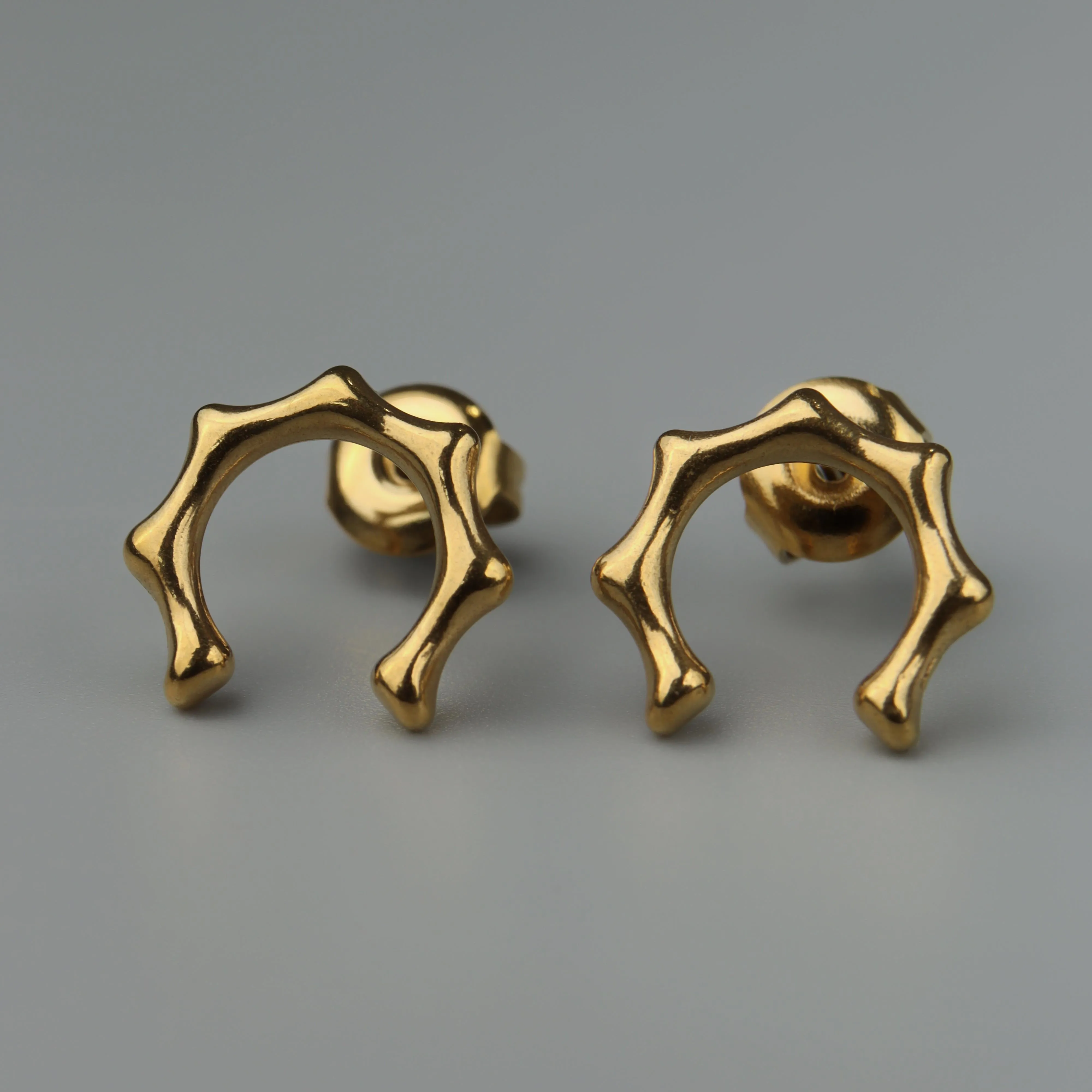 Thin Piercing Unique Shape Stud Earrings Collections