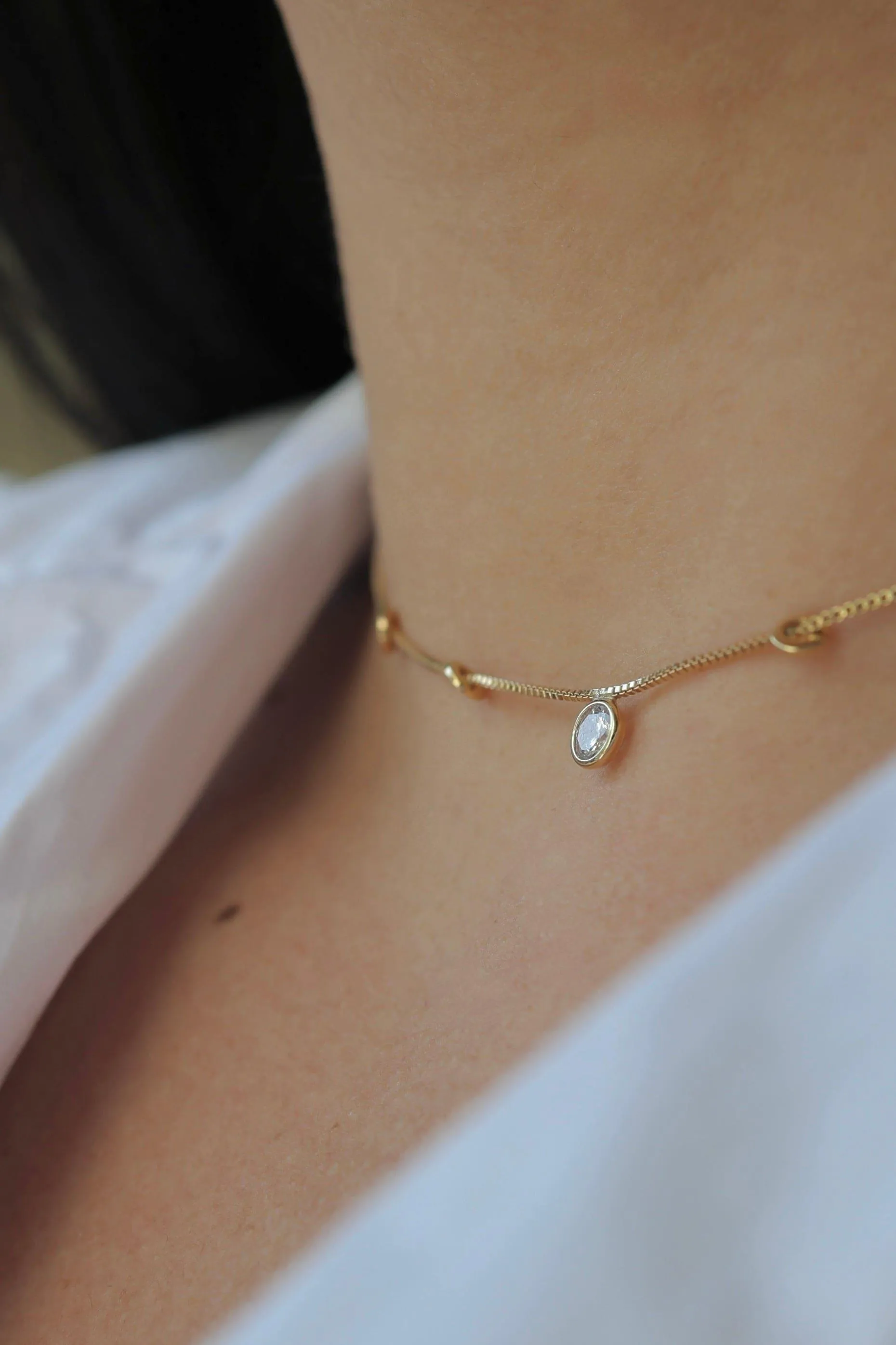 Timeless Gold Bead Necklace