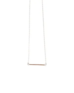 Tiny Bar Necklace