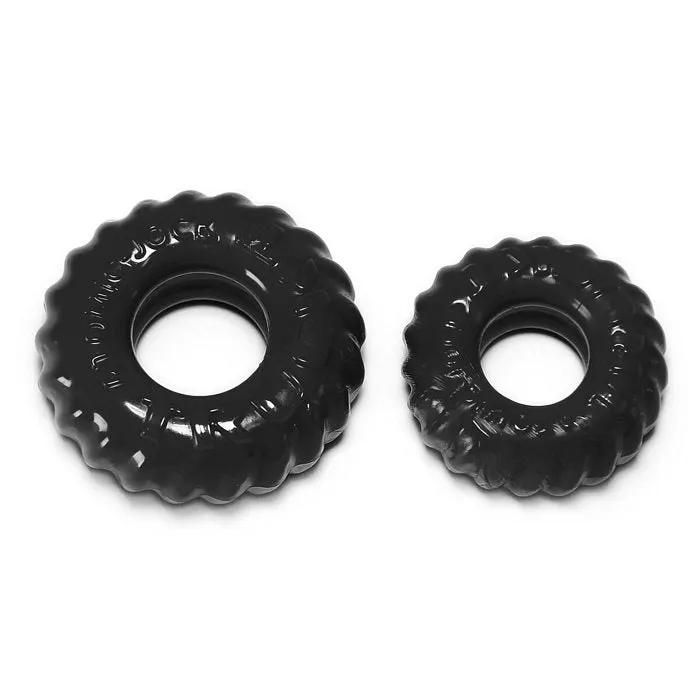 Truckt 2 Piece Cockring Set Black