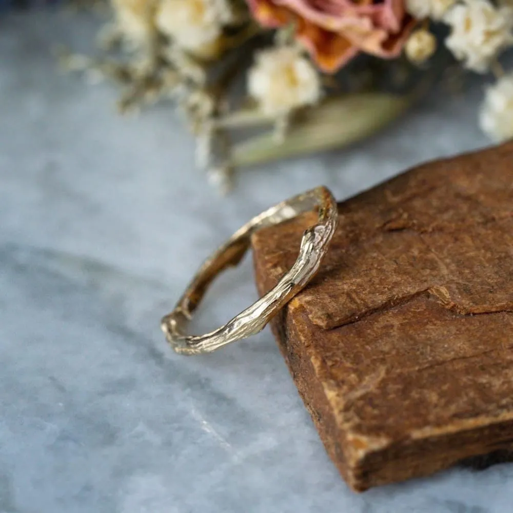 Twig wedding ring - Twiggy