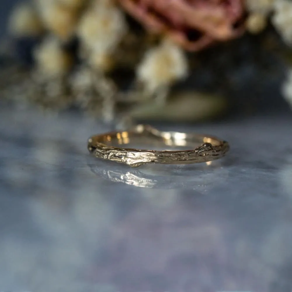 Twig wedding ring - Twiggy