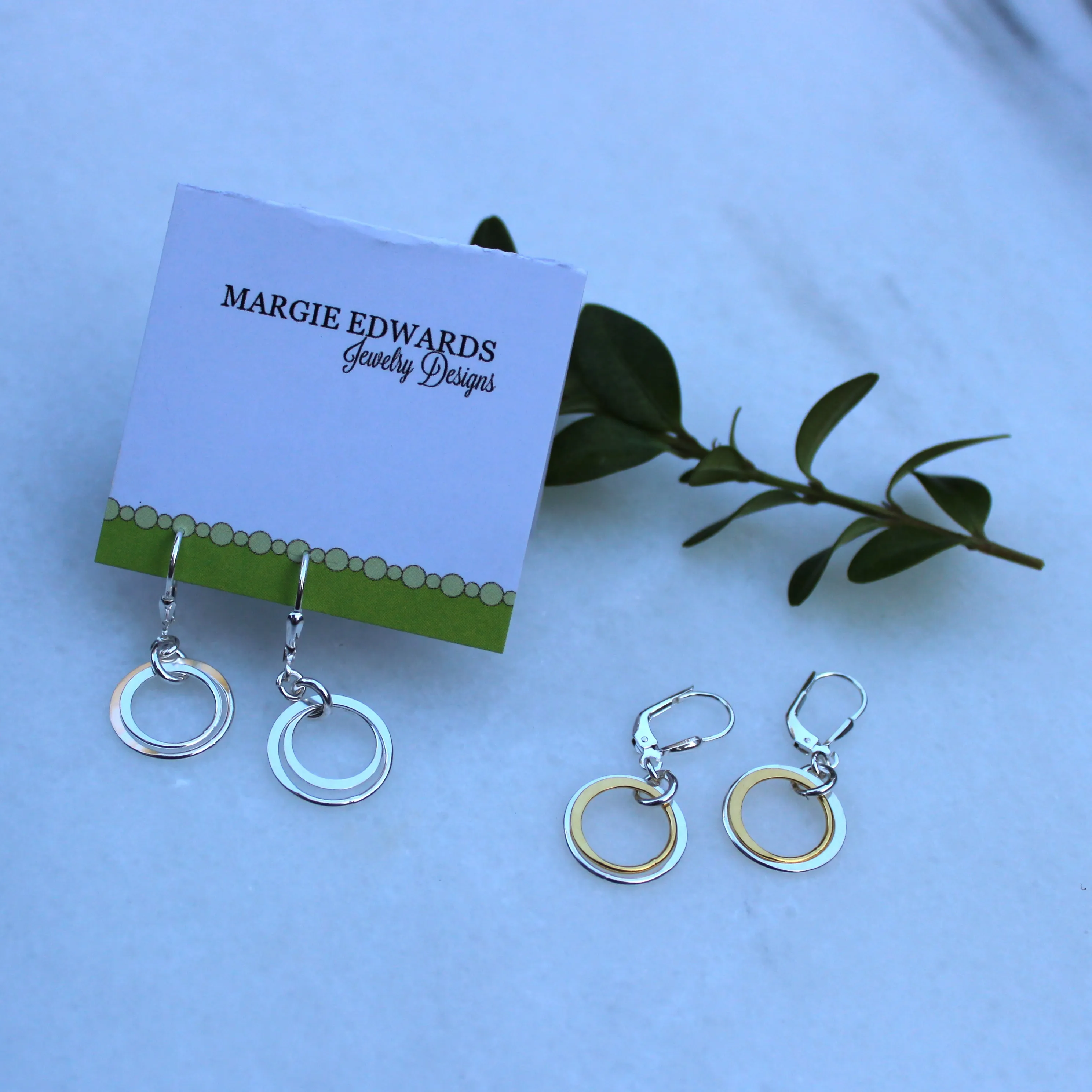 Two Ring Earrings