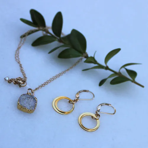 Two Ring Earrings