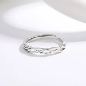 Wholesale Copper Simple Straight Line Ring JDC-RS-FanQ008