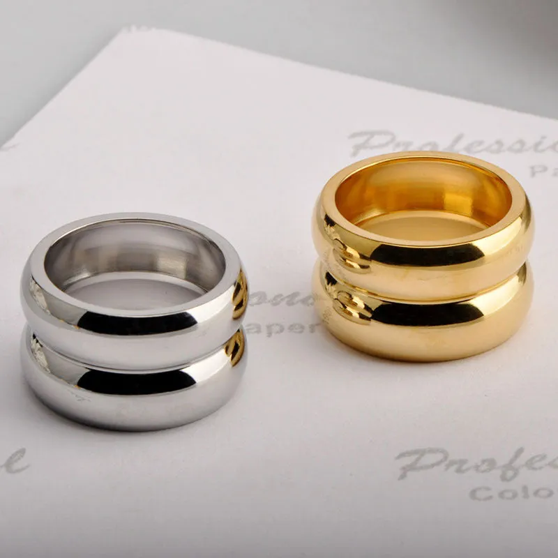 Wholesale Stainless Steel Simple Ring