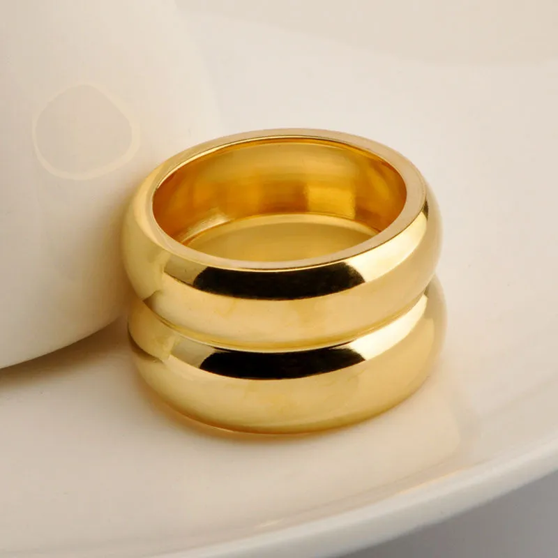 Wholesale Stainless Steel Simple Ring